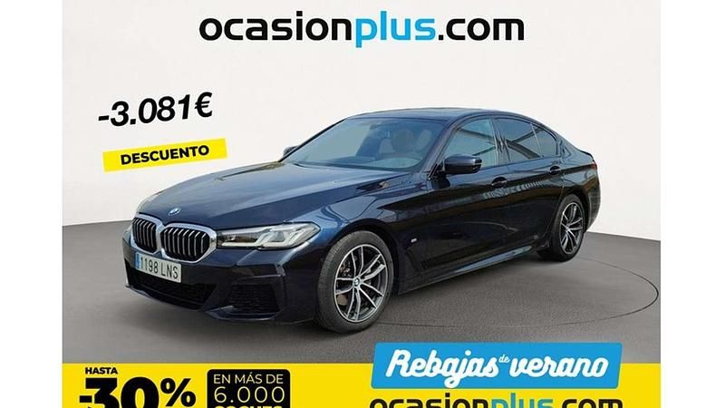 Negro Usado 2021 BMW 520 Berlina | 30.819 € (Buen precio) - Imagen 1/4