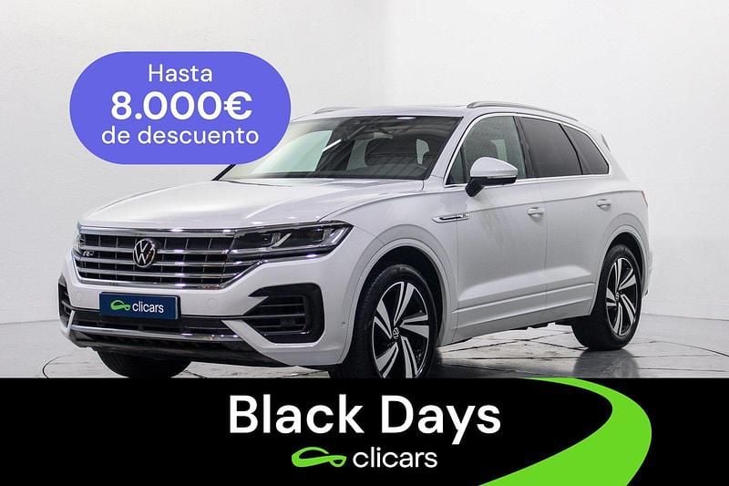 Blanco Usado 2021 VW Touareg R-line SUV | 43.990 € (Buen precio) - Imagen 1/4