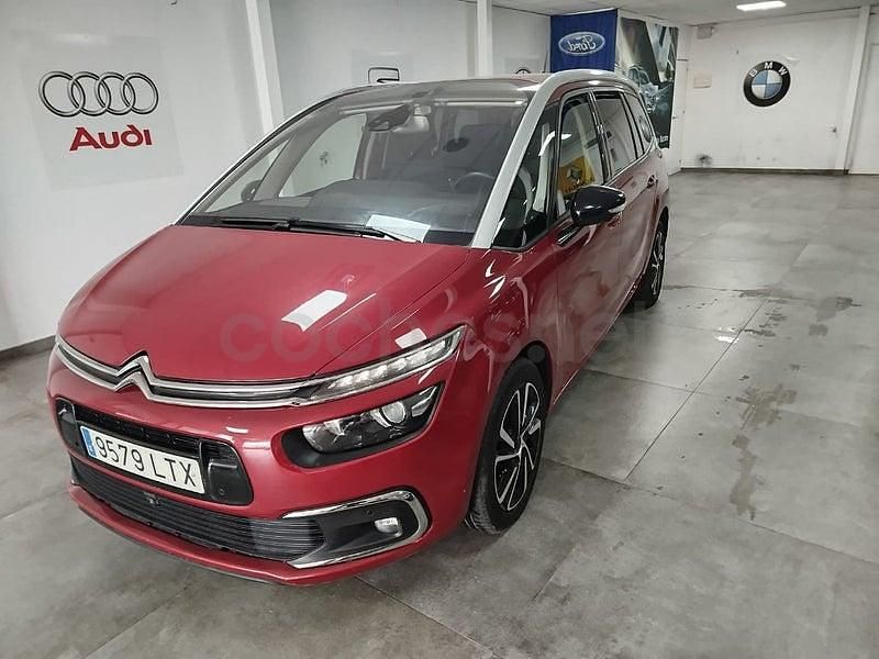 Usado Citroën C4 SpaceTourer Shine 130 CV (95 kW) 2021 Granate Monovolumen