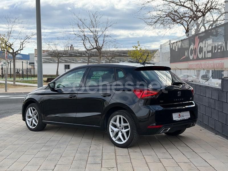 Usado Seat Ibiza FR 90 CV (66 kW) 2021 Negro Berlina