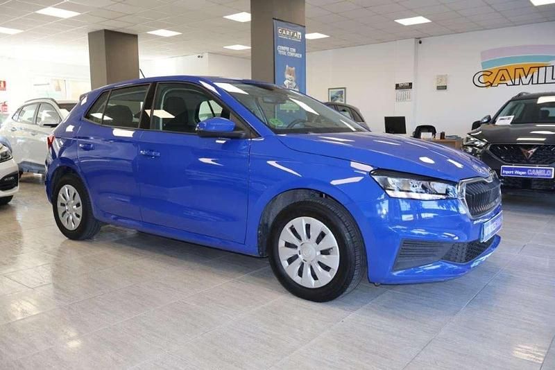 Azul Usado 2022 Skoda Fabia Active Utilitario | 12.400 € (Precio justo) - Imagen 1/4