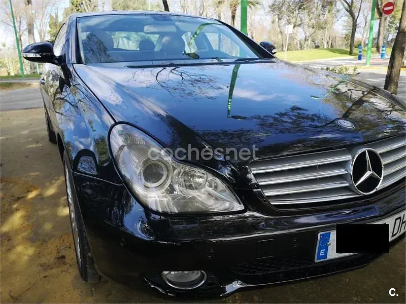 Usado Mercedes CLS500 306 CV (225 kW) 2005 Negro Coupe