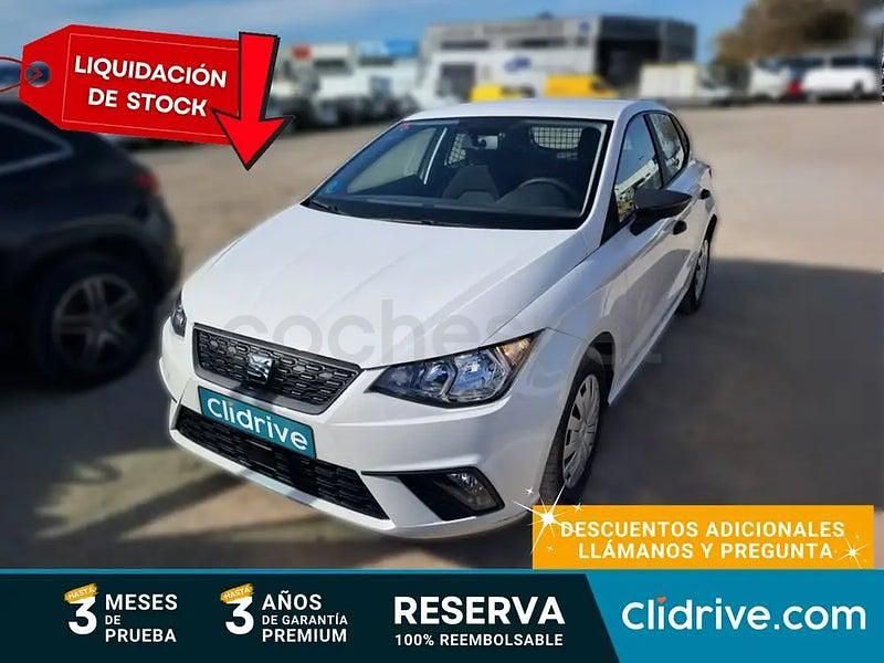 Usado Seat Ibiza Business 90 CV (66 kW) 2021 Blanco Utilitario