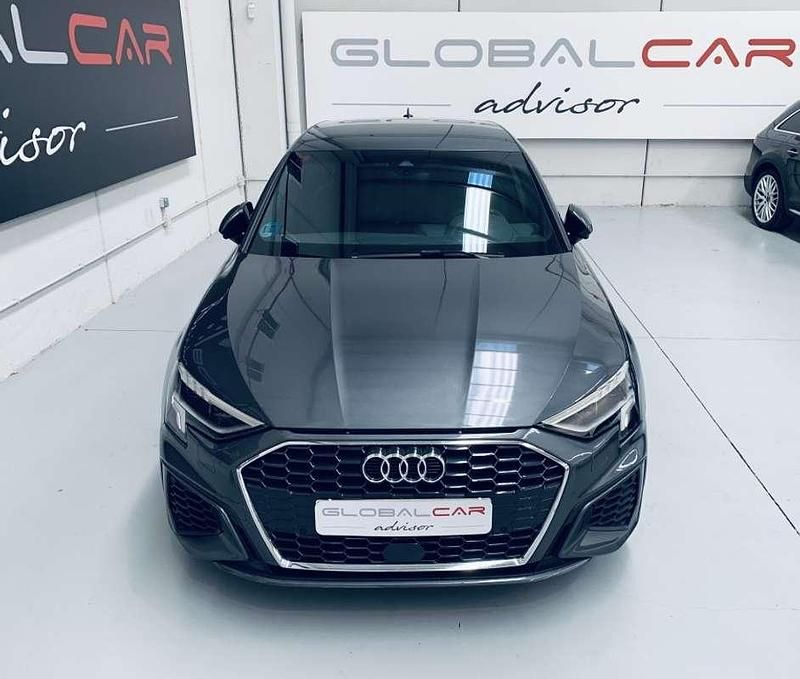 Usado Audi A3 Sportback S-Line 150 CV (110 kW) 2021 Gris Utilitario