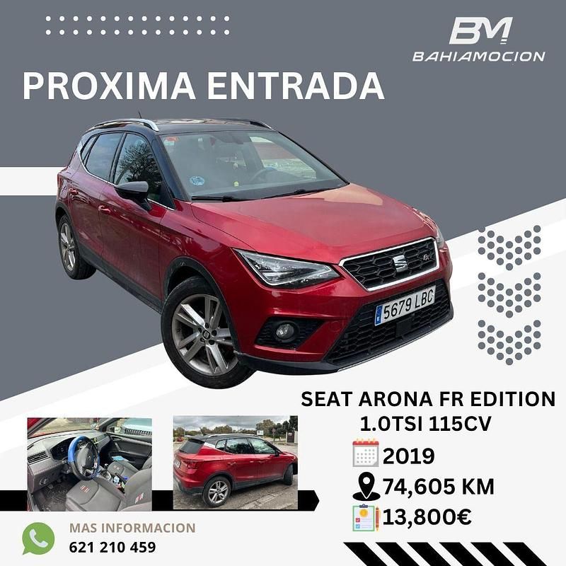 Usado Seat Arona FR 115 CV (84 kW) 2019 Granate SUV