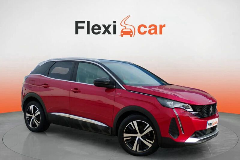 Rojo Usado 2021 Peugeot 3008 Allure SUV | 18.090 € (Precio justo) - Imagen 1/4