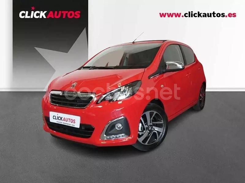 Rojo Usado 2021 Peugeot 108 Active Utilitario | 9750 € (Precio justo) - Imagen 1/4