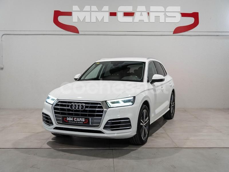 Blanco Usado 2018 Audi Q5 S-Line SUV | 23.900 € (Un poco caro) - Imagen 1/4