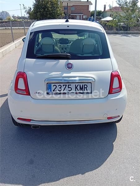 Usado Fiat 500 69 CV (50 kW) 2018 Blanco Berlina