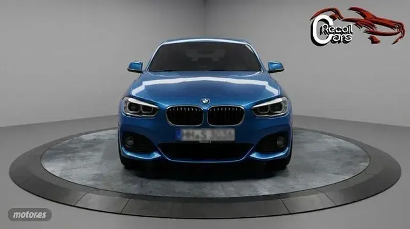 Usado BMW 118 136 CV (100 kW) 2016 Azul Utilitario