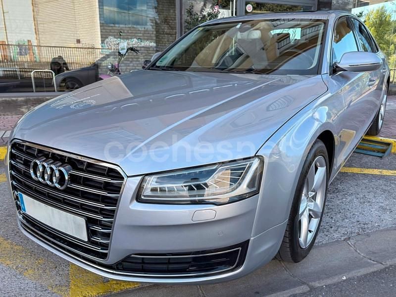 Usado Audi A8 258 CV (189 kW) 2014 Gris / plata Berlina