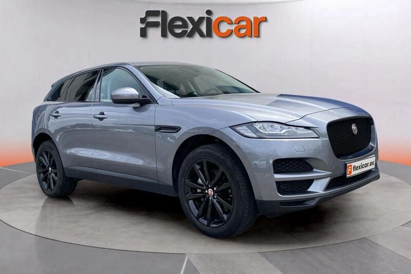 Beige Usado 2021 Jaguar F-Pace Pure SUV | 24.990 € (Super precio) - Imagen 1/4