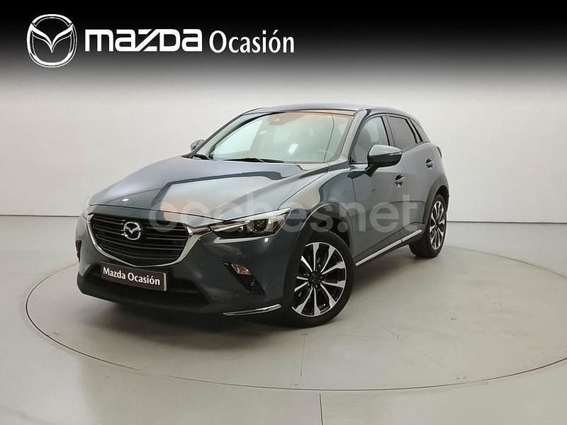 Gris / plata Usado 2021 Mazda CX-3 SUV | 19.390 € (Precio justo) - Imagen 1/4