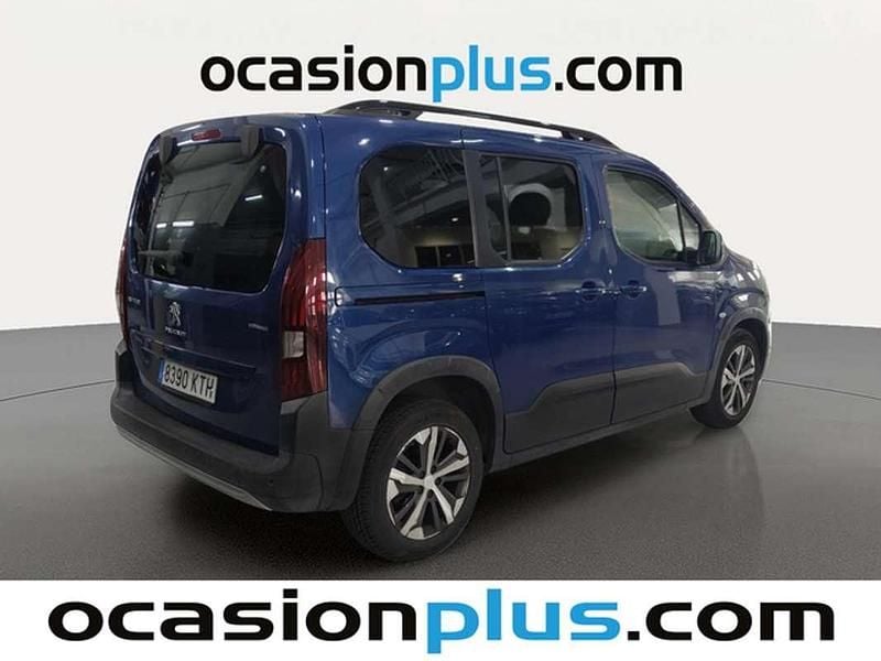 Usado Peugeot Rifter GT-line 99 CV (72 kW) 2019 Azul Monovolumen
