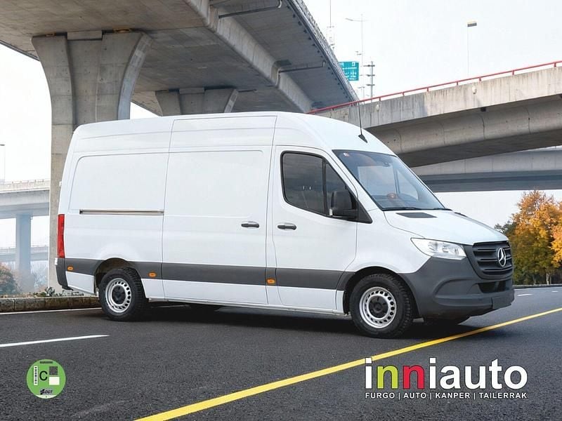 Blanco Usado 2022 Mercedes Sprinter Van | 25.900 € (Buen precio) - Imagen 1/4