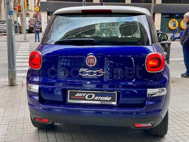 Usado Fiat 500L Mirror 95 CV (69 kW) 2019 Azul Monovolumen