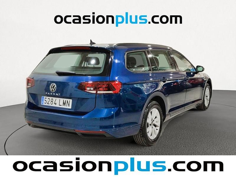 Usado VW Passat Business 150 CV (110 kW) 2021 Azul Familiar