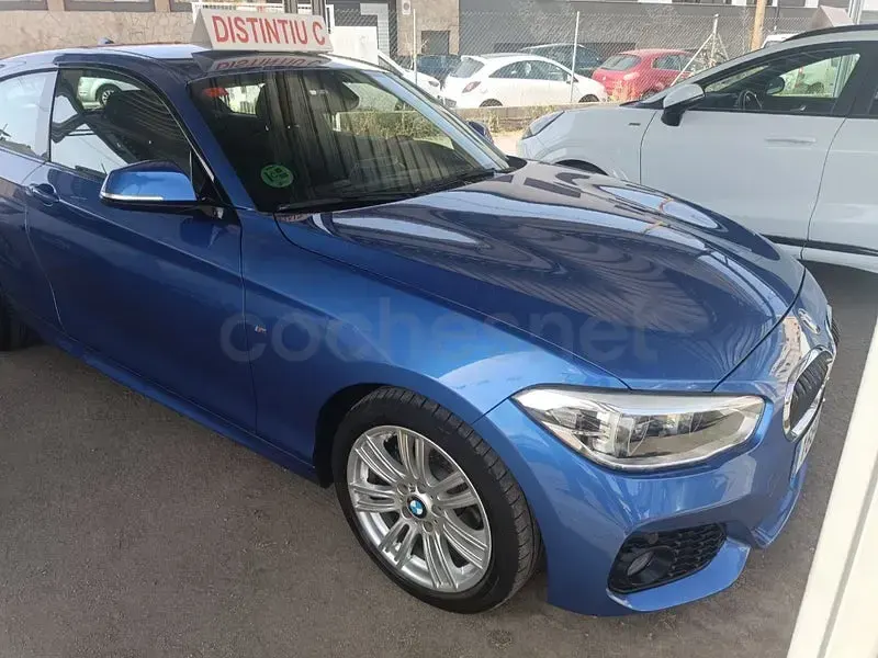 Usado BMW 116 116 CV (85 kW) 2016 Azul Utilitario