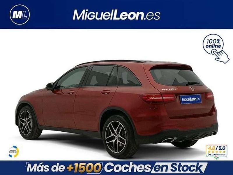 Usado Mercedes GLC220 196 CV (144 kW) 2019 Rojo SUV