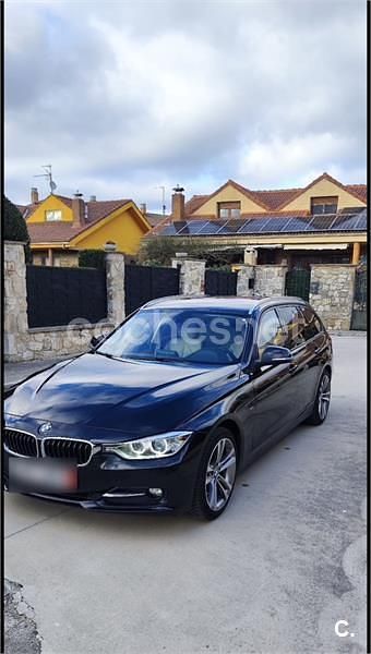 Usado BMW 318 Sport Line 143 CV (105 kW) 2014 Negro Familiar