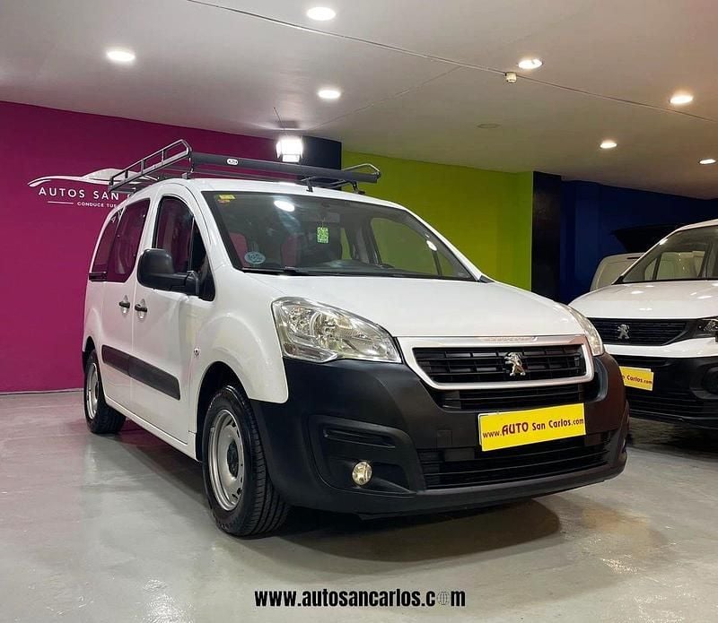 Blanco Usado 2018 Peugeot Partner Tepee Access Monovolumen | 10.990 € (Precio justo) - Imagen 1/4