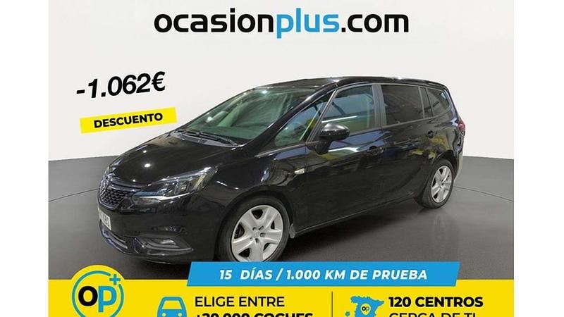 Usado Opel Zafira Expression 120 CV (88 kW) 2017 Negro Monovolumen