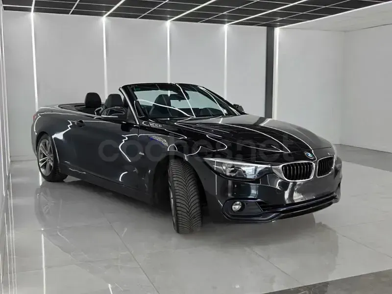 Usado BMW 420 Cabriolet M Performance 184 CV (135 kW) 2018 Negro Descapotable