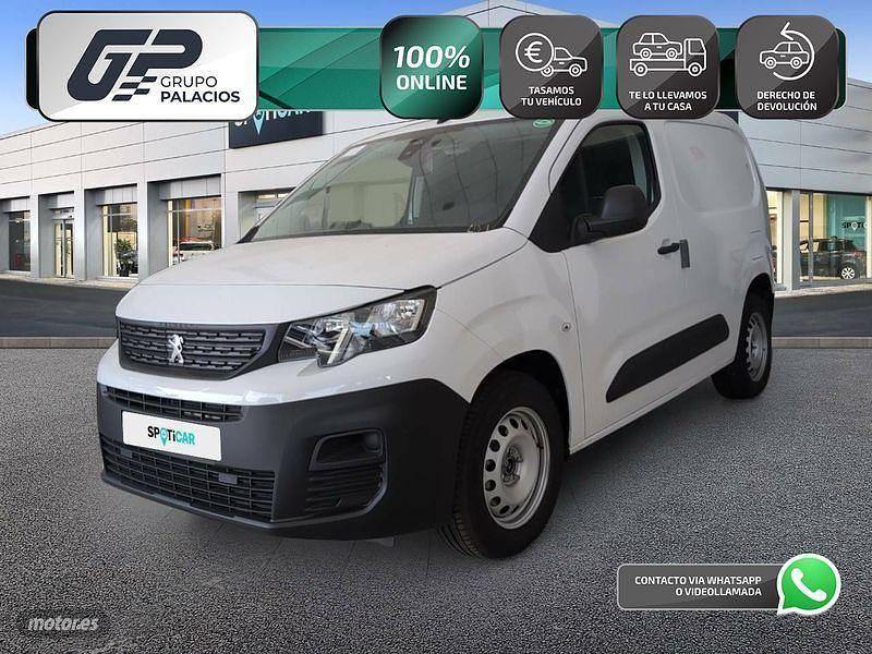 Blanco Usado 2024 Peugeot E-Partner Monovolumen | 21.900 € - Imagen 1/4