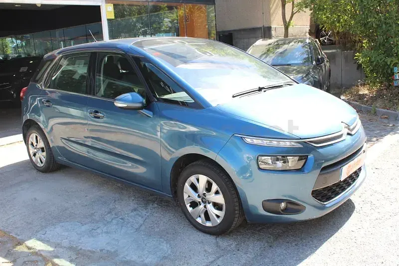 Usado Citroën C4 Picasso 112 CV (82 kW) 2014 Azul Monovolumen