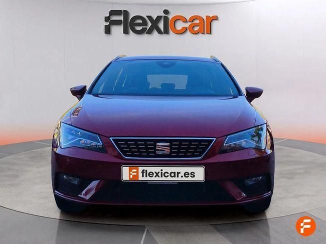 Usado Seat Leon 180 CV (132 kW) 2018 Naranja Utilitario