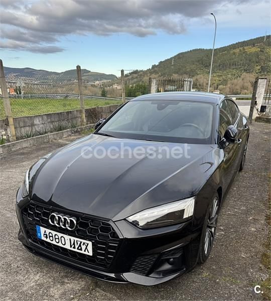 Usado Audi A5 Sportback Ambiente 150 CV (110 kW) 2021 Negro Utilitario