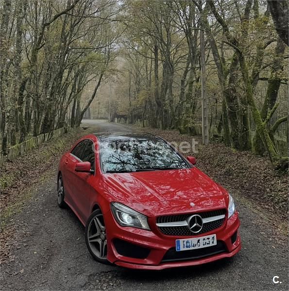 Usado Mercedes CLA250 AMG line 211 CV (155 kW) 2013 Rojo Berlina