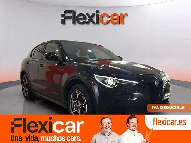 Negro Usado 2022 Alfa Romeo Stelvio Sprint SUV | 29.990 € (Precio justo) - Imagen 1/4