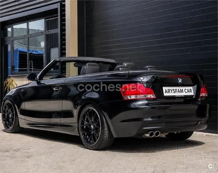 Usado BMW 125 Cabriolet M Sport 218 CV (160 kW) 2008 Negro Descapotable
