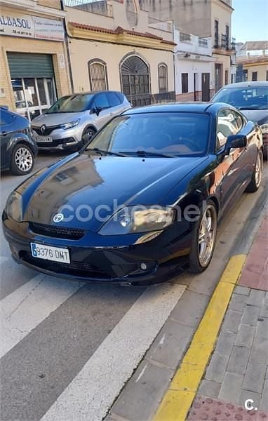 Usado Hyundai Coupé 105 CV (77 kW) 2005 Negro Coupe