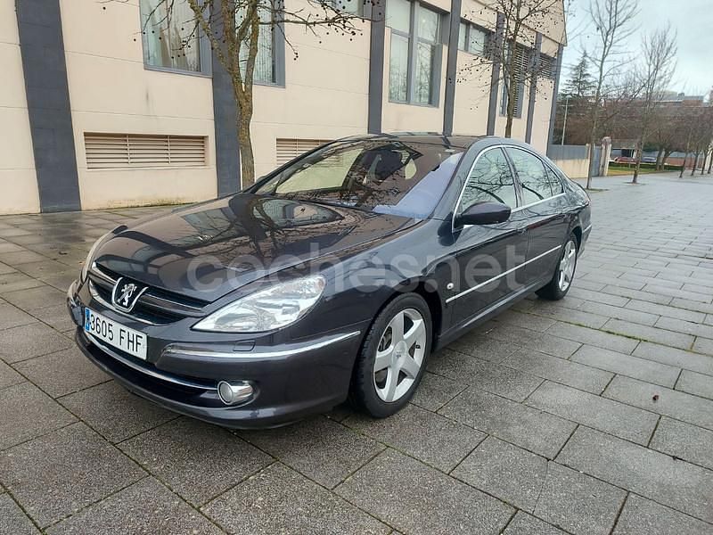 Usado Peugeot 607 170 CV (125 kW) 2007 Negro Berlina