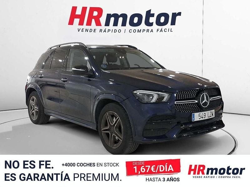 Usado Mercedes GLE300 272 CV (200 kW) 2022 Azul SUV