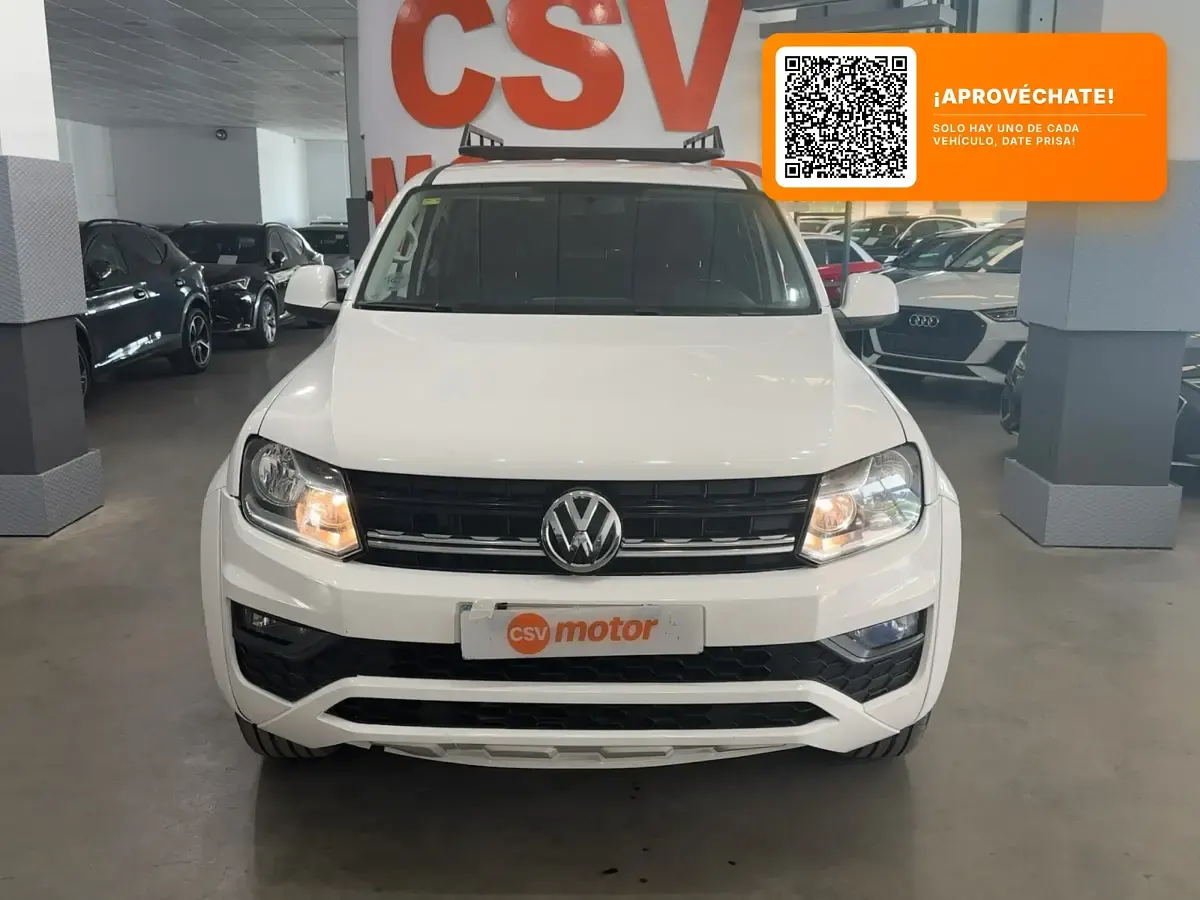 Usado VW Amarok Trendline 204 CV (150 kW) 2019 Blanco Pickup/Camioneta