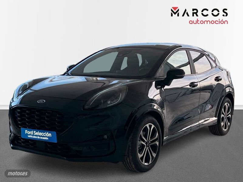 Negro Usado 2024 Ford Puma ST-Line X SUV | 22.400 € (Precio justo) - Imagen 1/4