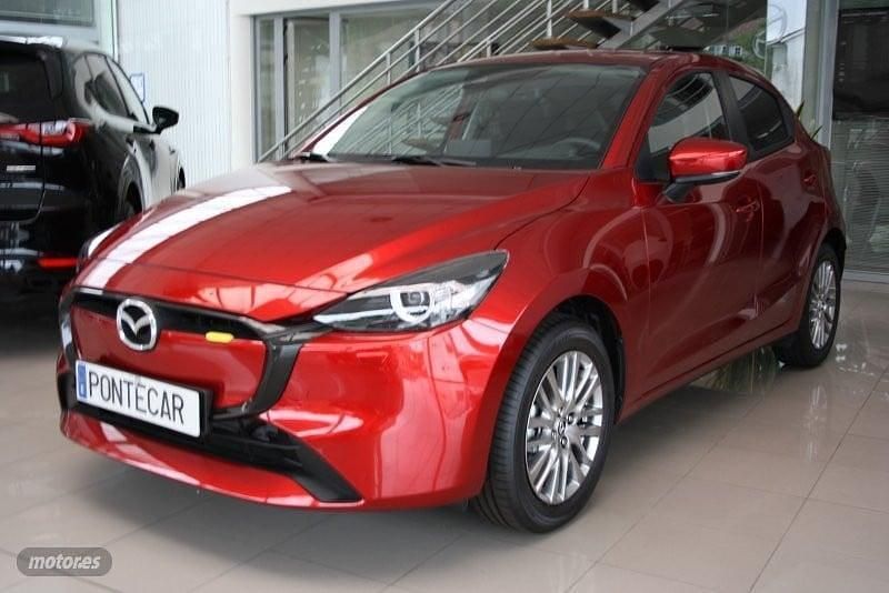 Nuevo Mazda 2 Exclusive-Line 90 CV (66 kW) 2025 Rojo Utilitario