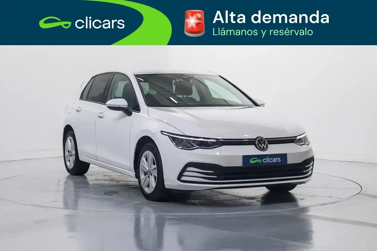 Usado VW Golf VIII 115 CV (84 kW) 2022 Blanco Berlina