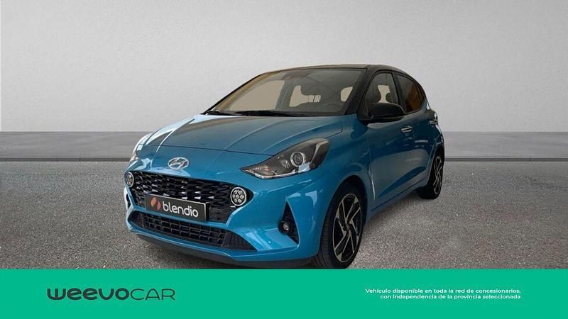 Azul Usado 2022 Hyundai i10 Utilitario | 15.990 € (Caro) - Imagen 1/4