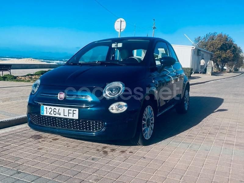 Usado Fiat 500 Lounge 69 CV (50 kW) 2020 Azul Berlina