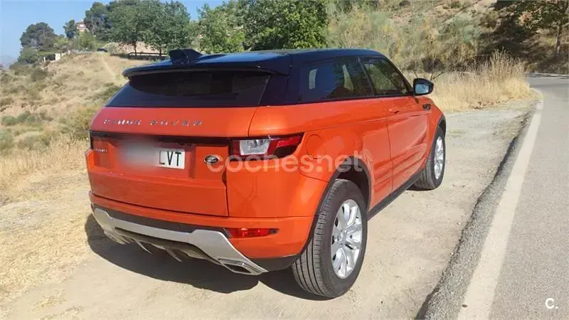Usado Land Rover Range Rover evoque HSE Dynamic 180 CV (132 kW) 2017 Naranja SUV