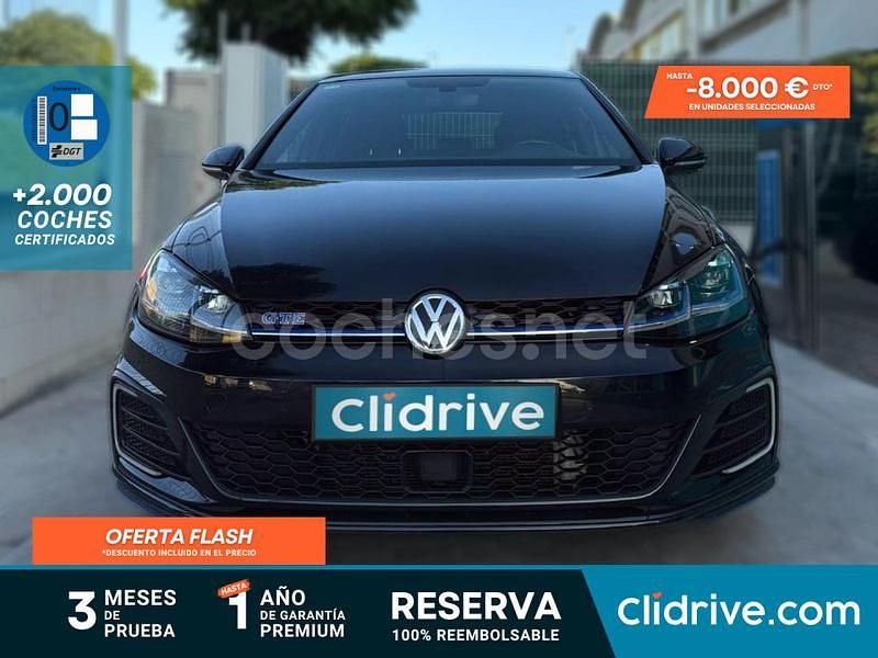 Negro Usado 2020 VW Golf VII GTE Berlina | 23.990 € (Precio justo) - Imagen 1/3