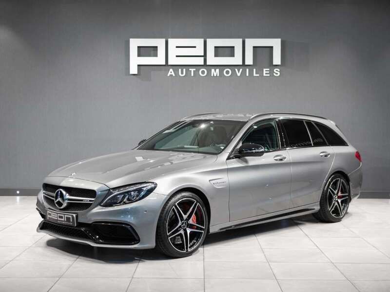 Gris Usado 2015 Mercedes C63 AMG AMG Familiar | 44.900 € (Precio justo) - Imagen 1/4