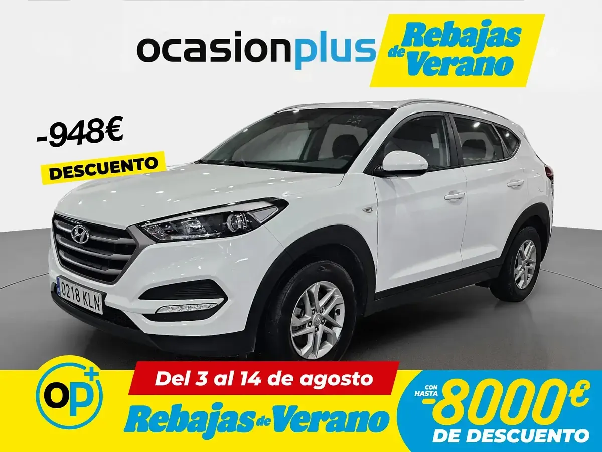 Usado Hyundai Tucson 115 CV (84 kW) 2018 Blanco SUV