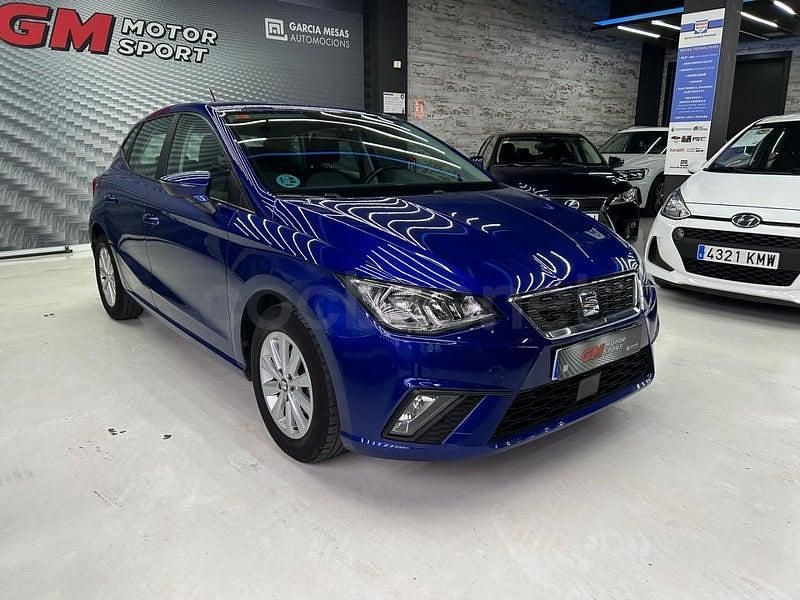 Begagnad Seat Ibiza Style 80 HK (58 kW) 2018 Blå Halvkombi