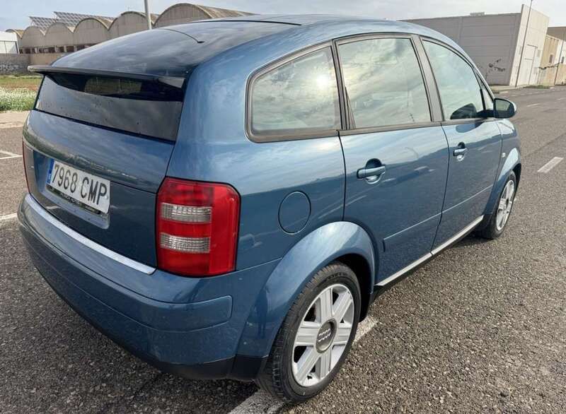 Usado Audi A2 75 CV (55 kW) 2001 Azul Utilitario
