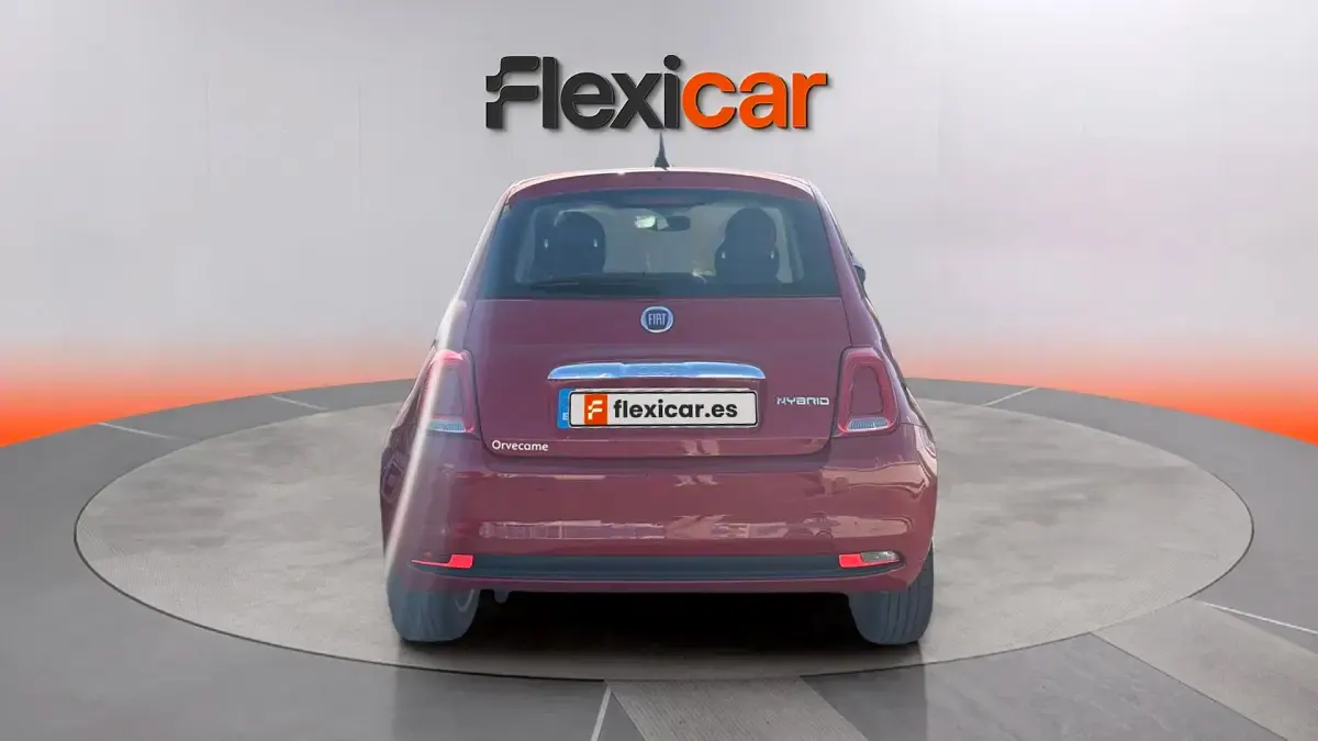 Usado Fiat 500 Club 70 CV (51 kW) 2022 Rojo Berlina